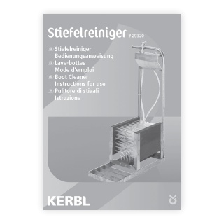 Manuale d'uso lavastivali