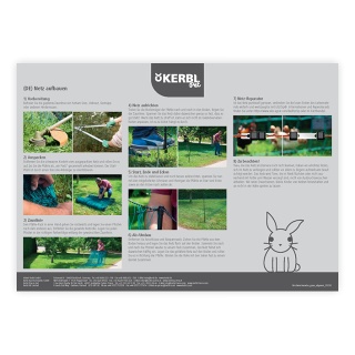 Manuale d’uso – rete di recinto elettrico, 50 m × 65 cm