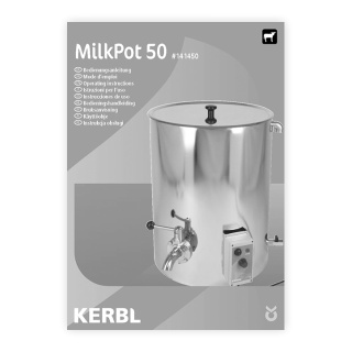 Manuale d’uso – MilkPot 50