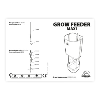 Manuale d’uso – mangiatoia e abbeveratoio per suinetti, 60 litri