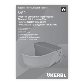 Manuale d’uso – abbeveratoio antigelo, 5 litri