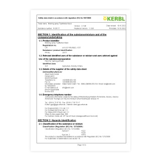 Scheda di sicurezza - 0703