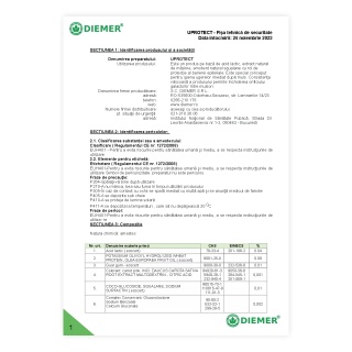 Scheda di sicurezza - UPROTECT