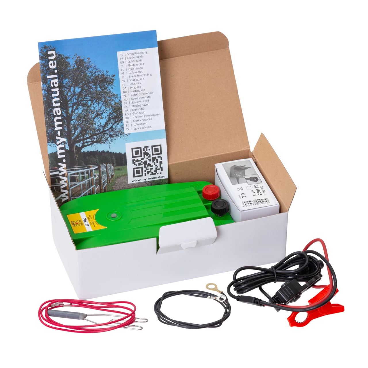 Elettrificatore DL 500 con adattatore di rete, 0,5 Joule