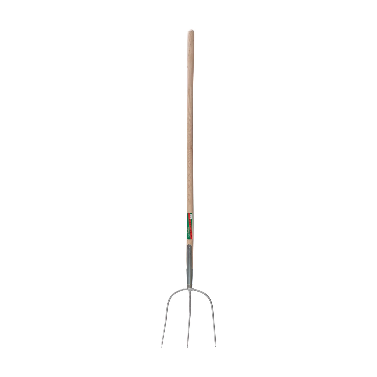 Forca da fieno, con 3 corna, 30 × 30 cm con gambo