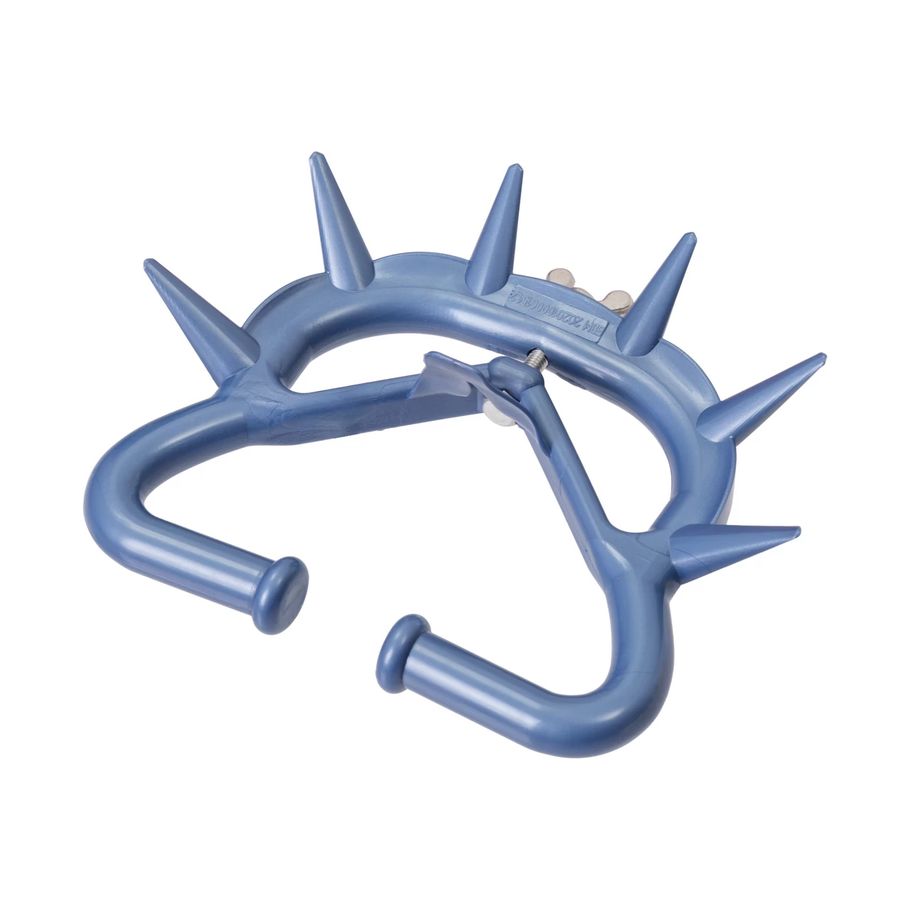 Dispositivo antisucchio per bovini adulti, con lingua stabilizzante, Müller 2010, blu