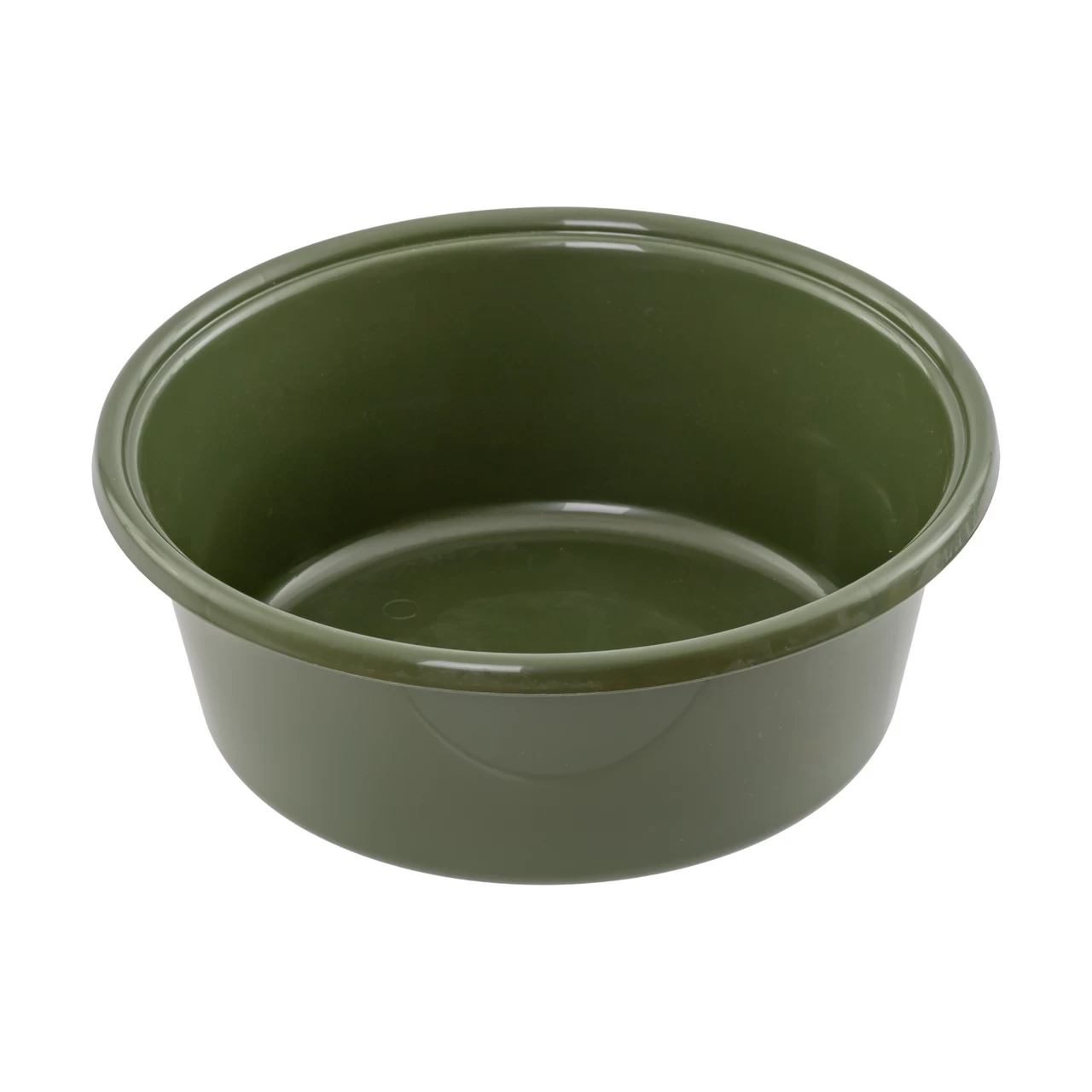 Ciotola in plastica per mangimi dei bovini, verde oliva, 6 litri