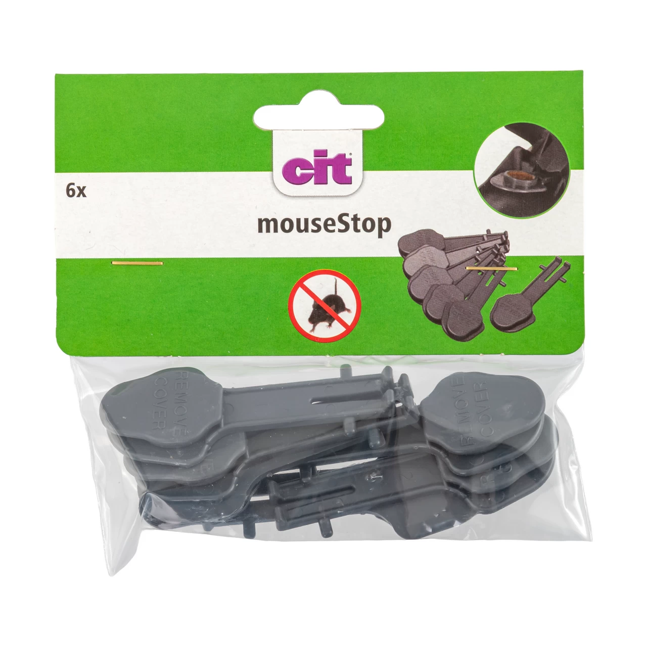 Esche di ricambio, per trappole per topi mouseStop, 6 pezzi