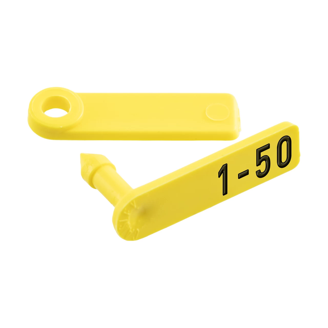 Marchi auricolari per agnelli e capretti, Twintag, giallo, 1-50