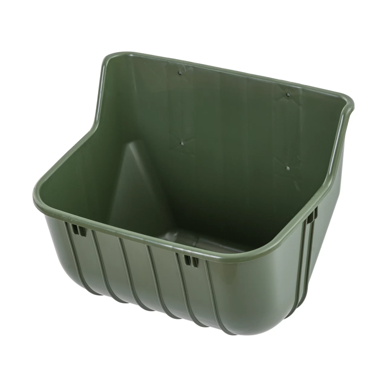 Mangiatoia per mucche, materiale plastica senza bordo di protezione, 15 litri
