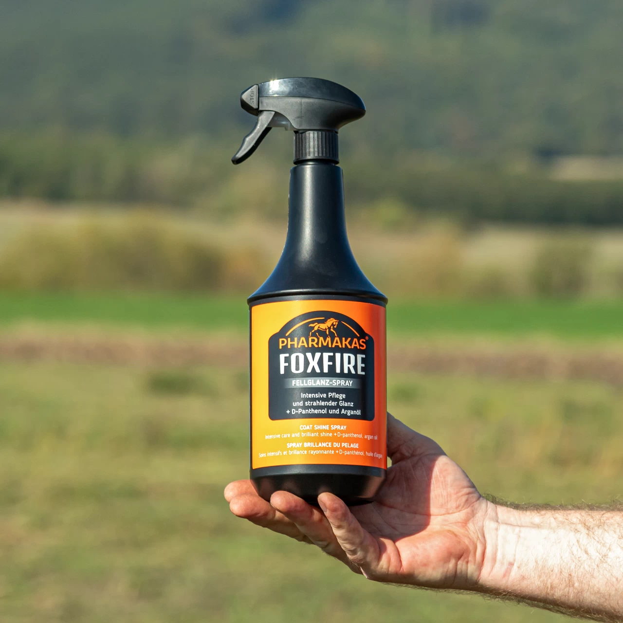 Spray lucidante per capelli, Pharmakas Foxfire, 1000 ml :: 1000 ml