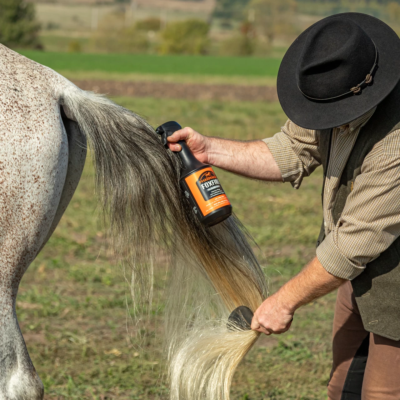 Spray lucidante per capelli, Pharmakas Foxfire, 1000 ml :: 1000 ml