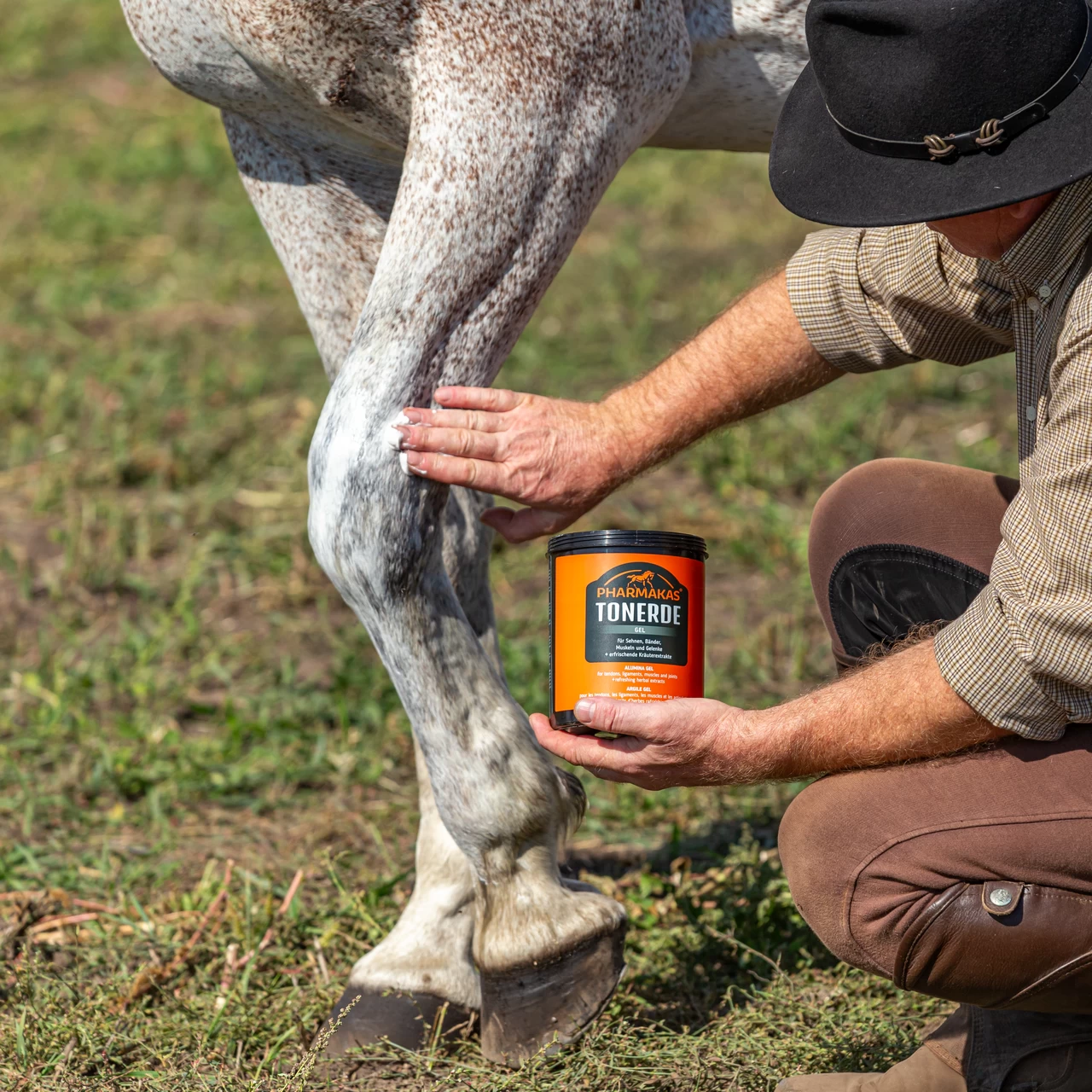 Clay gel per cavalli, Pharmakas Tonerde, 2 kg