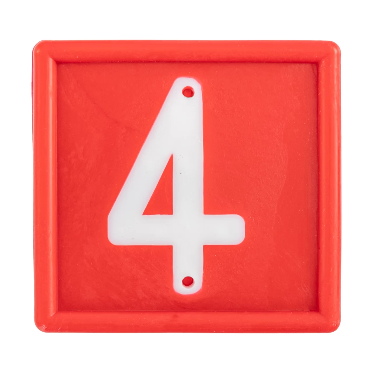 Numeri per bracciale di marcatura degli animali, no. 4, 10 pezzi