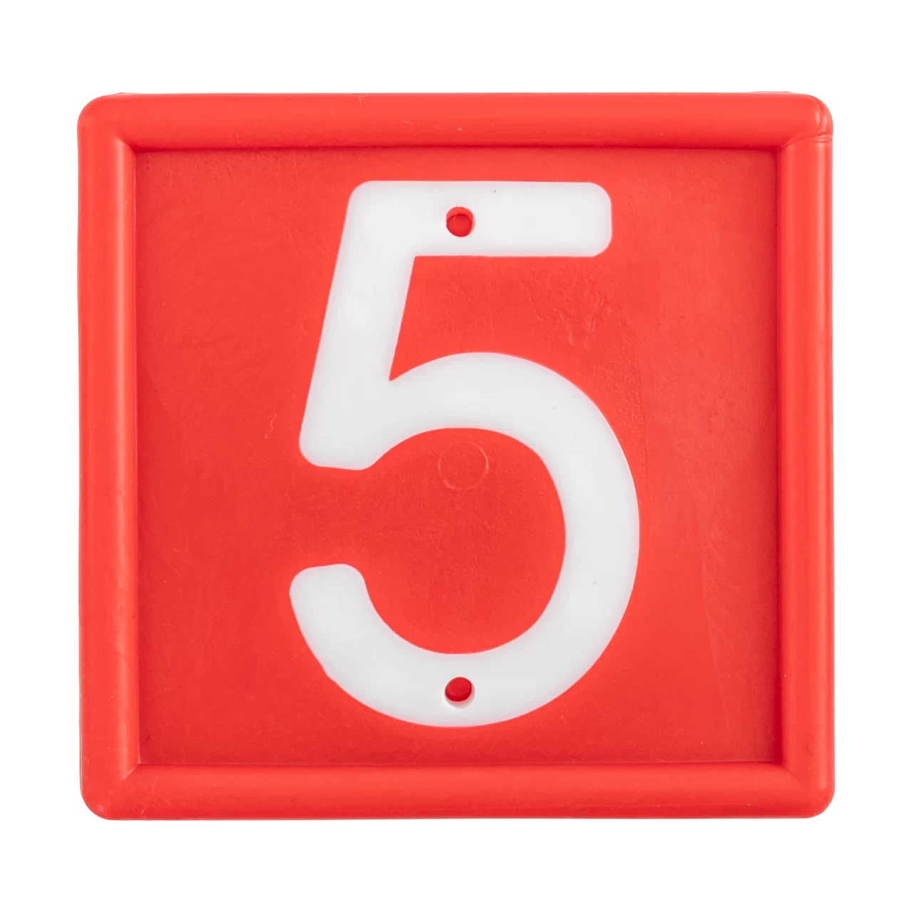 Numeri per bracciale di marcatura degli animali, no. 5, 10 pezzi