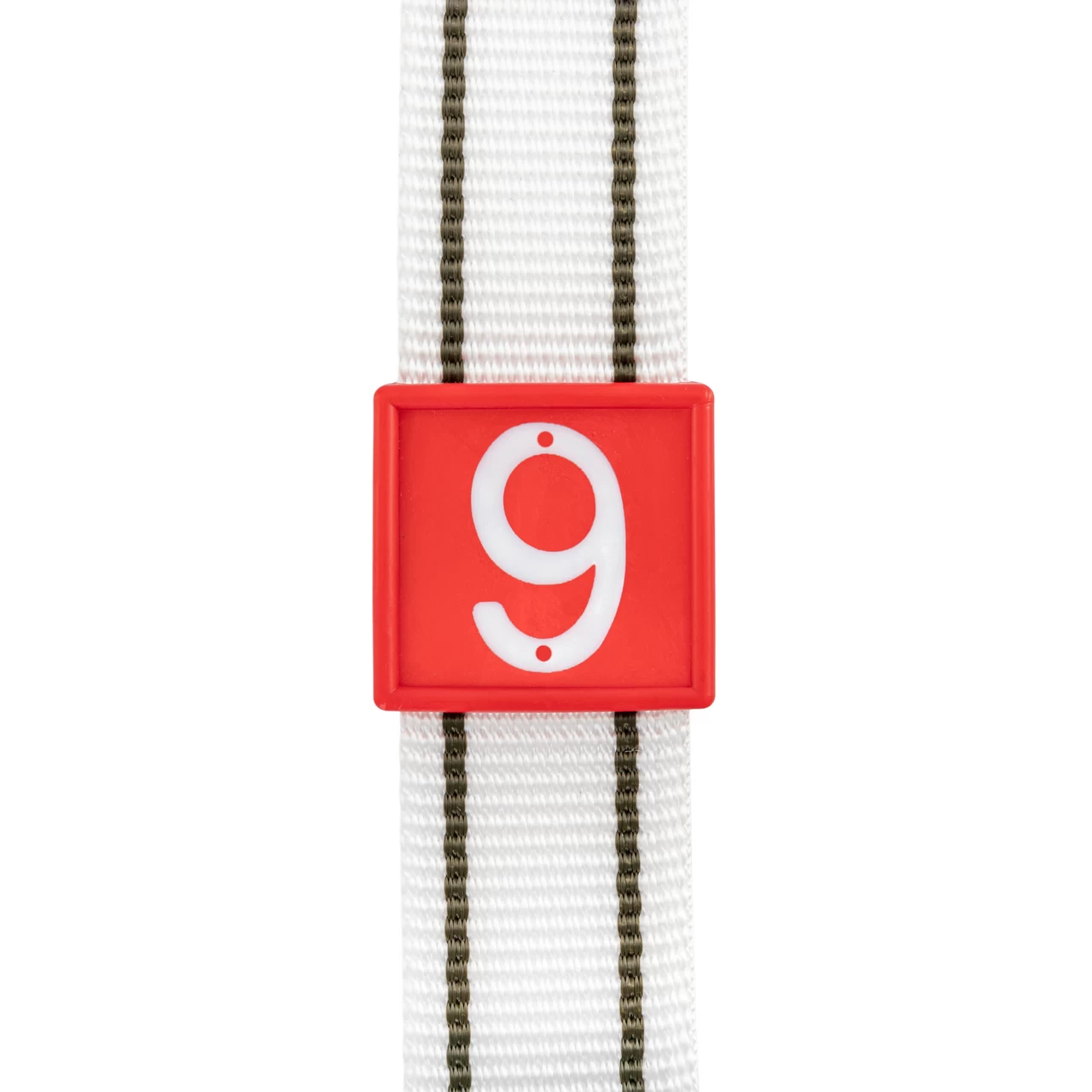 Numeri per bracciale di marcatura degli animali, no. 6-9, 10 pezzi