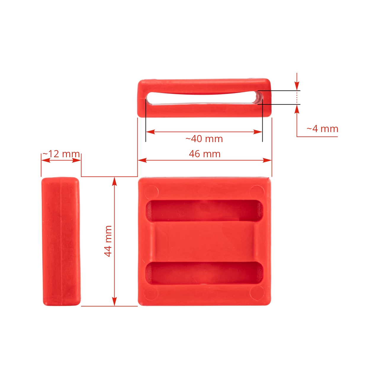 Numeri per bracciale di marcatura degli animali, no. 6-9, 10 pezzi