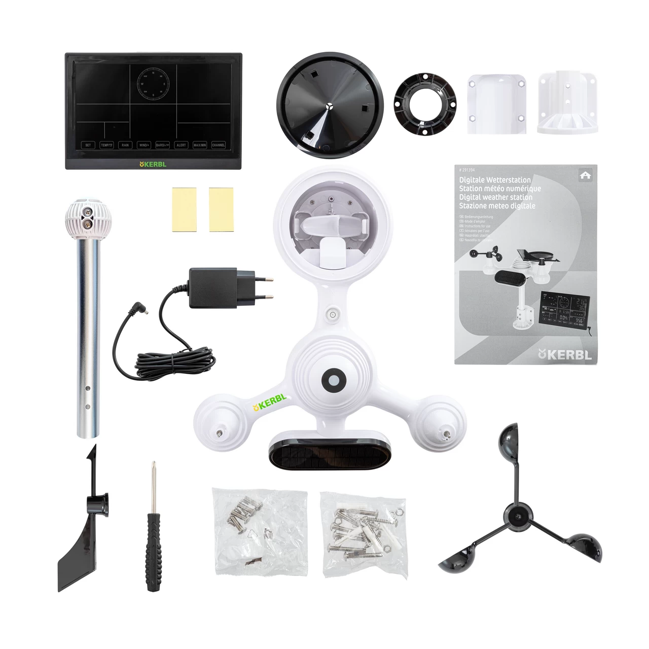 Stazione meteorologica digitale 7 in 1 con connettività WiFi e app mobile