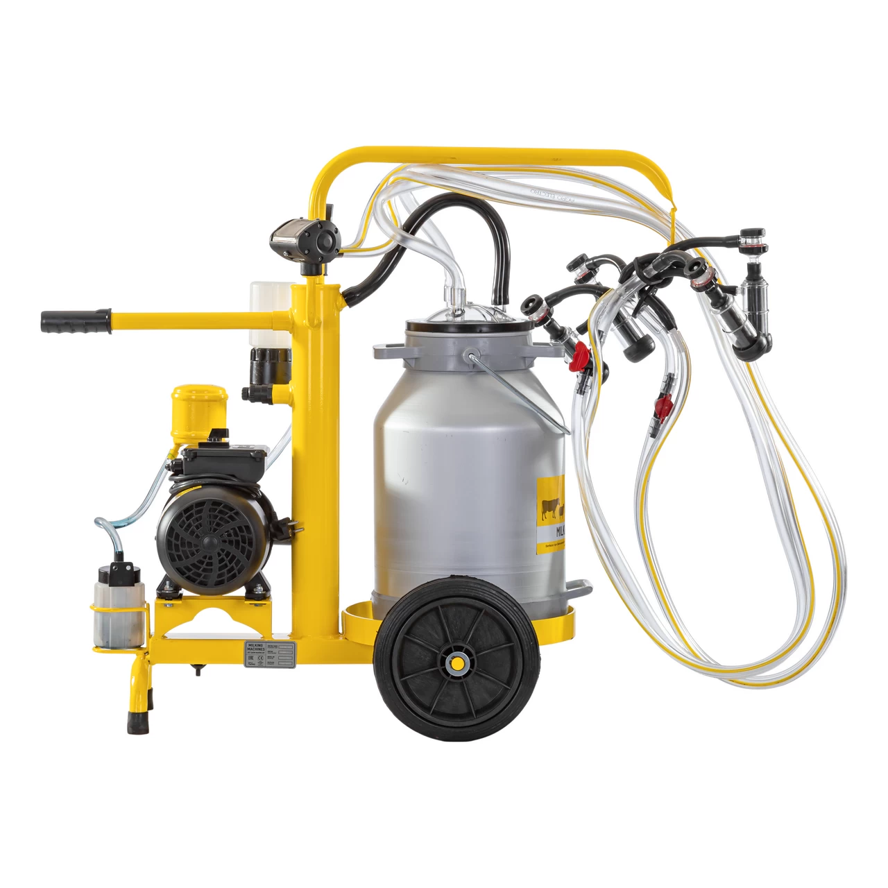 Mungitrice per pecore, 2 posti, 1 bidone alluminio 25 litri, eco