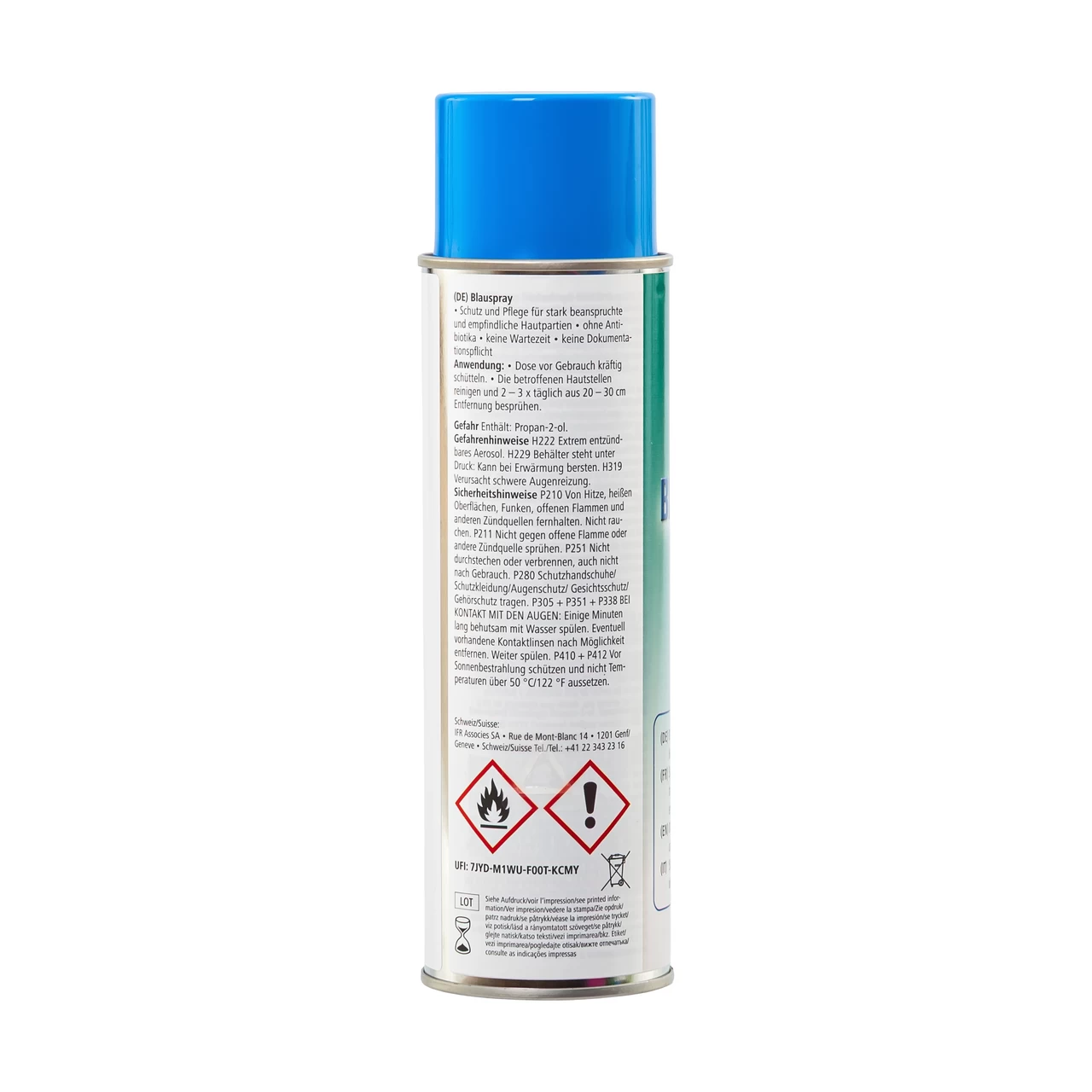 Spray blu per la disinfezione, BlauCare, 500 ml
