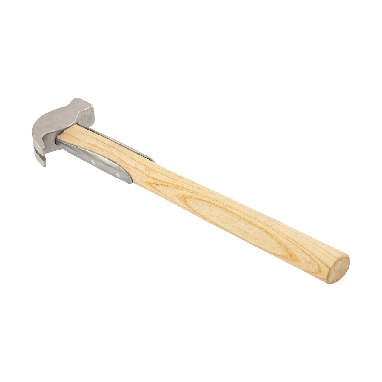 Martello da maniscalco con manico in legno temprato, 33 cm