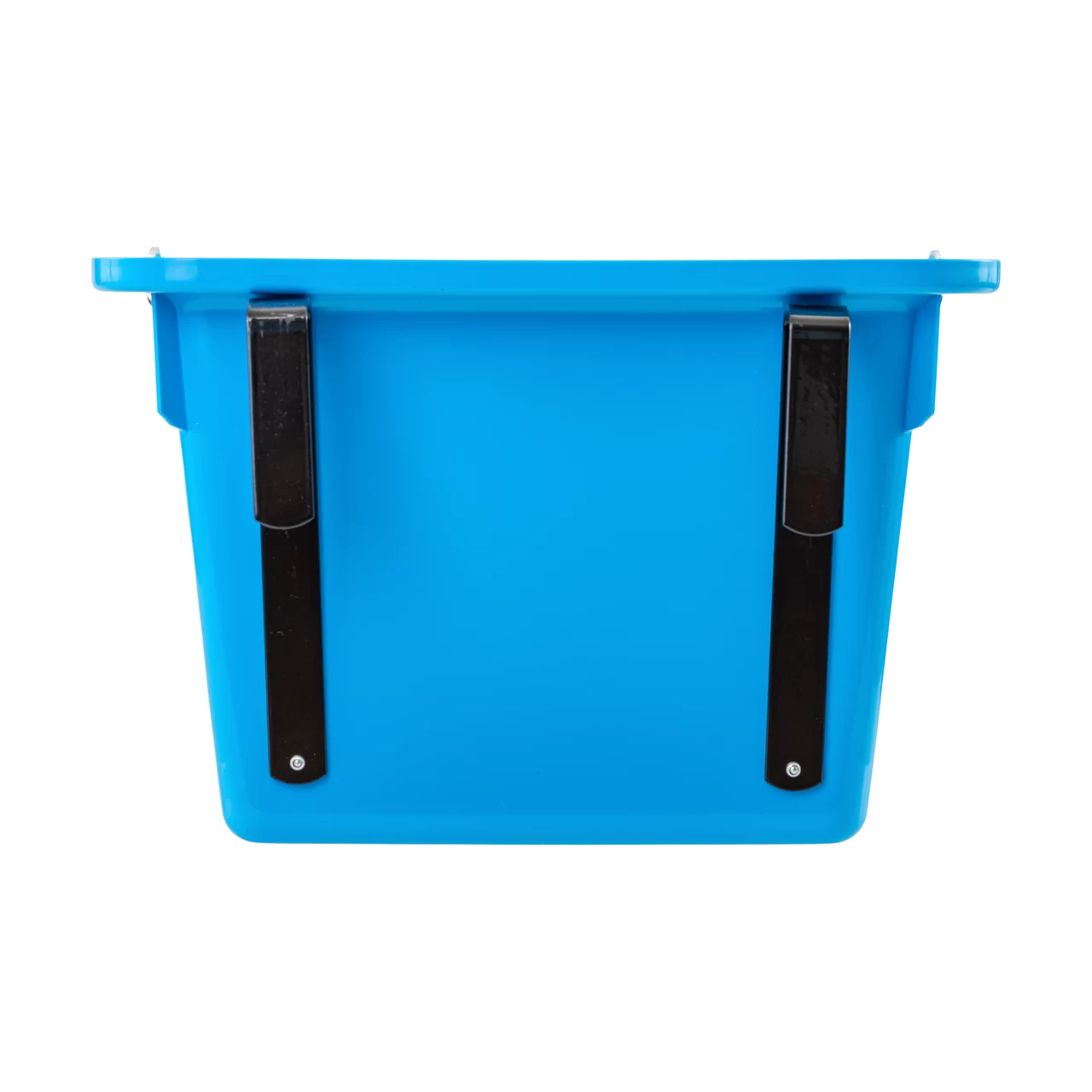 Secchio per mangime per cavalli con staffa per fissaggio e maniglia, blu, 12 litri