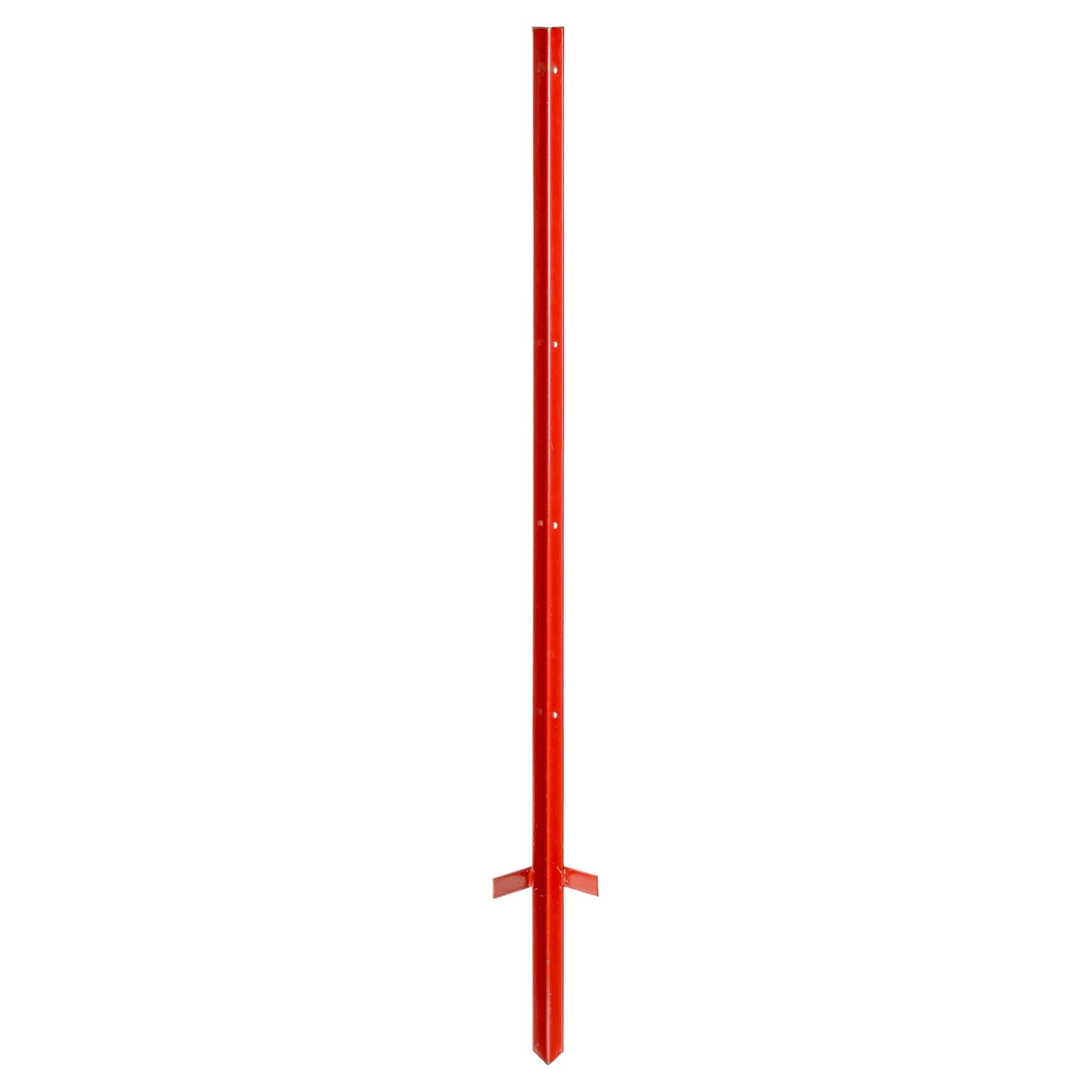 Palo in acciaio quadrato 25 × 25 mm, 115 cm, 10 pz.