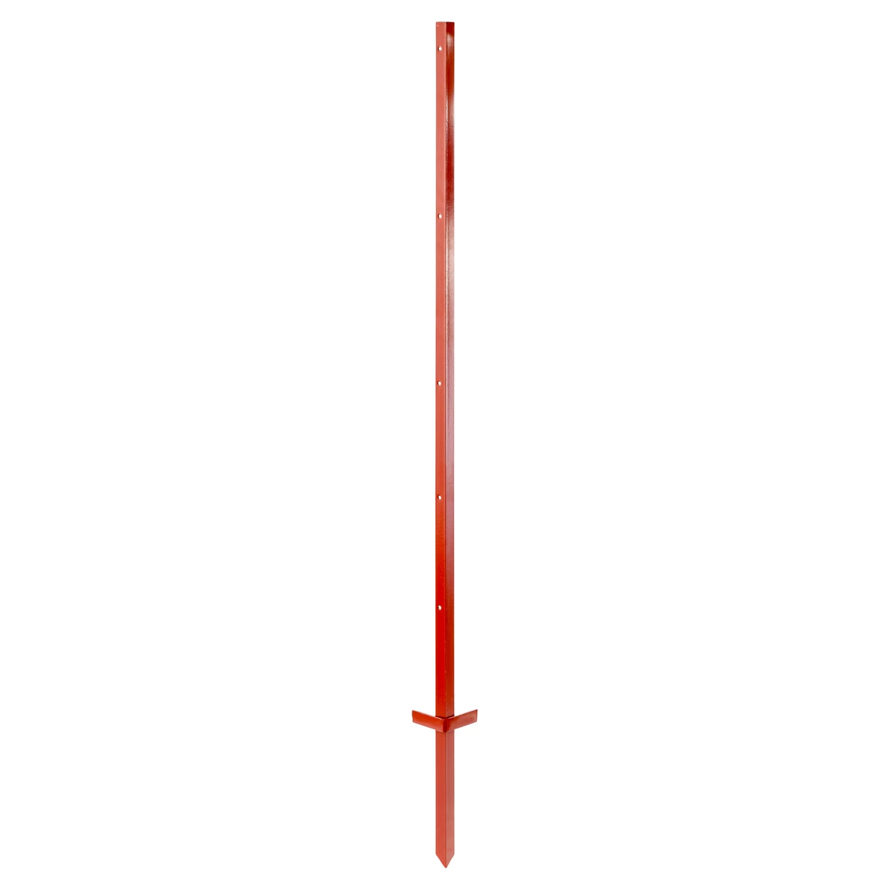 Palo in acciaio quadrato 25 × 25 mm, 150 cm, 10 pz.