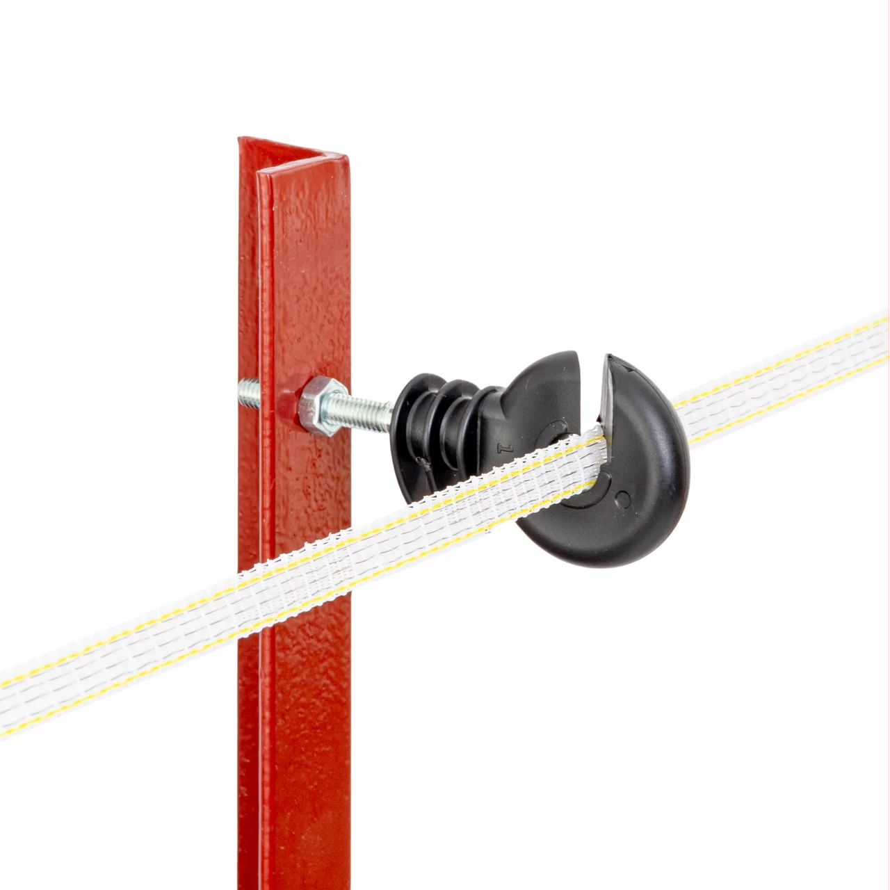 Palo in acciaio quadrato 25 × 25 mm, 150 cm, 10 pz.