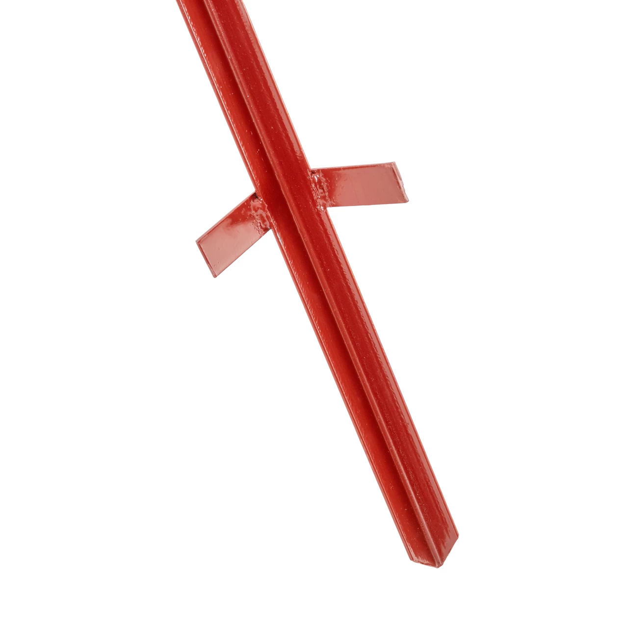 Palo in acciaio quadrato 25 × 25 mm, 150 cm, 10 pz.