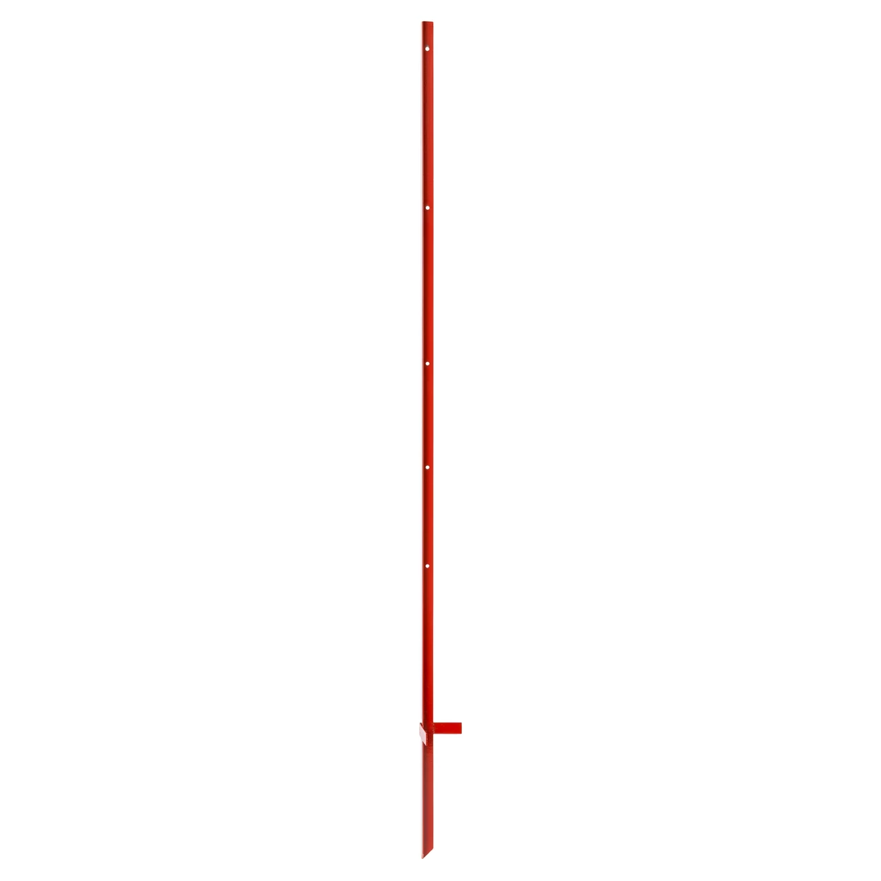 Palo in acciaio quadrato 25 × 25 mm, 165 cm, 10 pz.