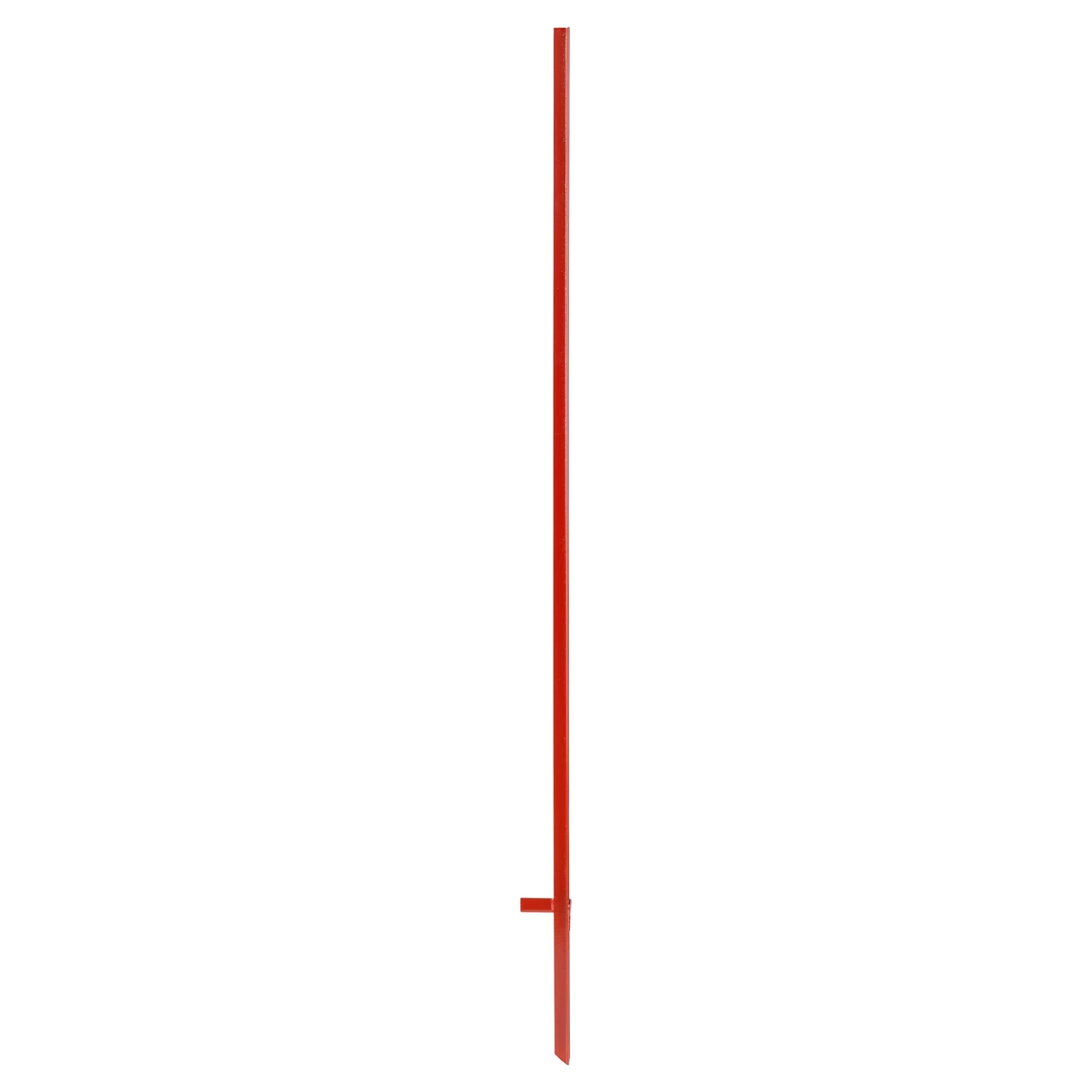 Palo in acciaio quadrato 25 × 25 mm, 165 cm, 10 pz.
