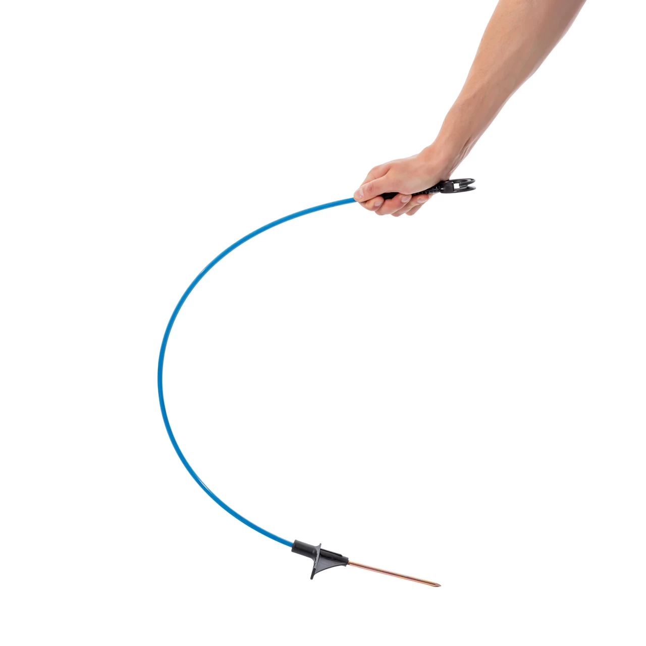 Palo in fibra di vetro, AKO Oval Premium, 110 cm, azzurro, 10 pz.