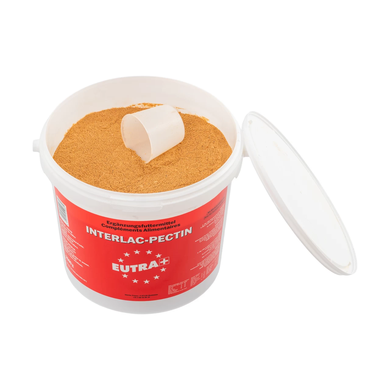 Integratore alimentare Eutra Interlac pectina per prevenzione diarrea vitelli e suinetti, 2,5 kg