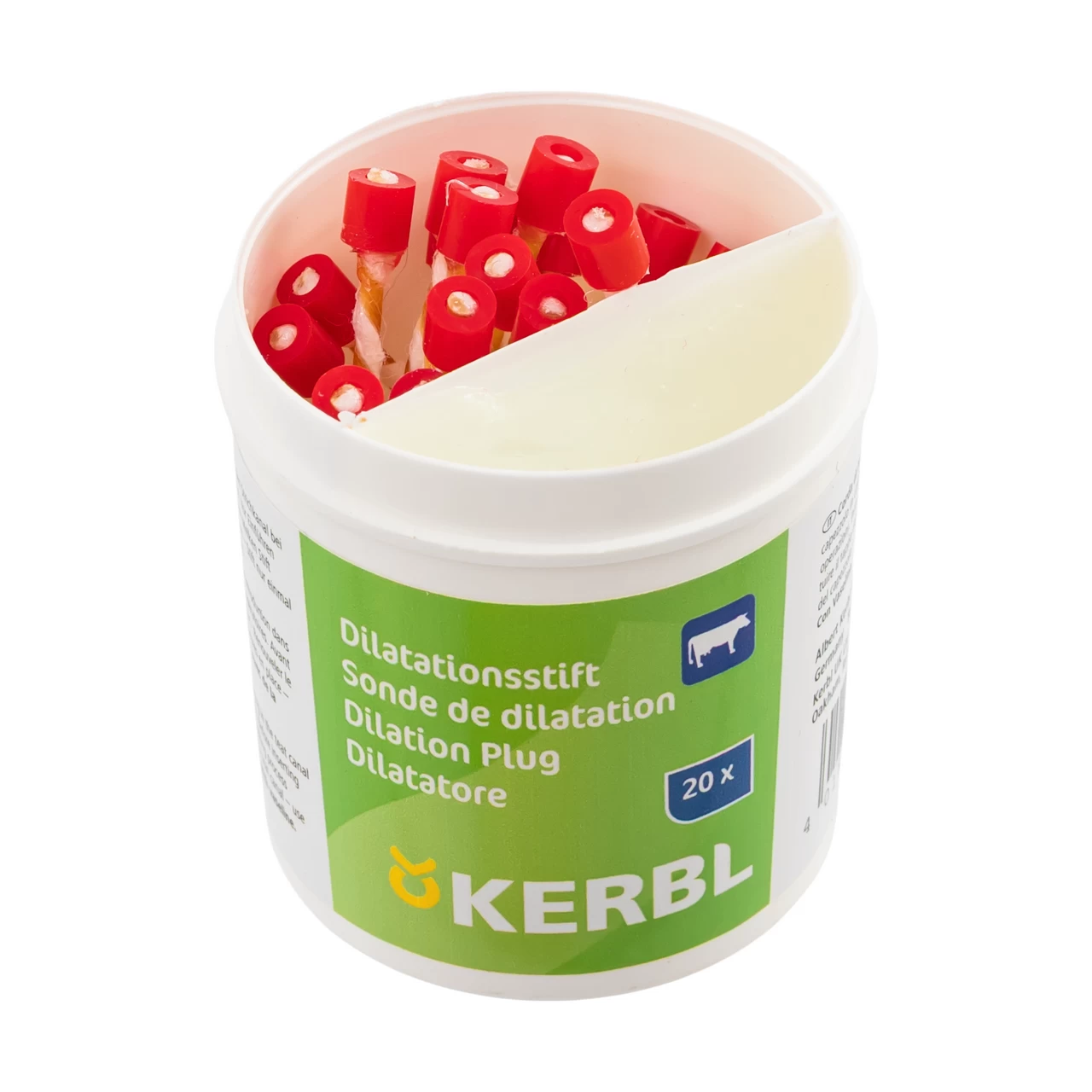 Sonda mammaria in lana per la dilatazione della mammella, 20 pz.