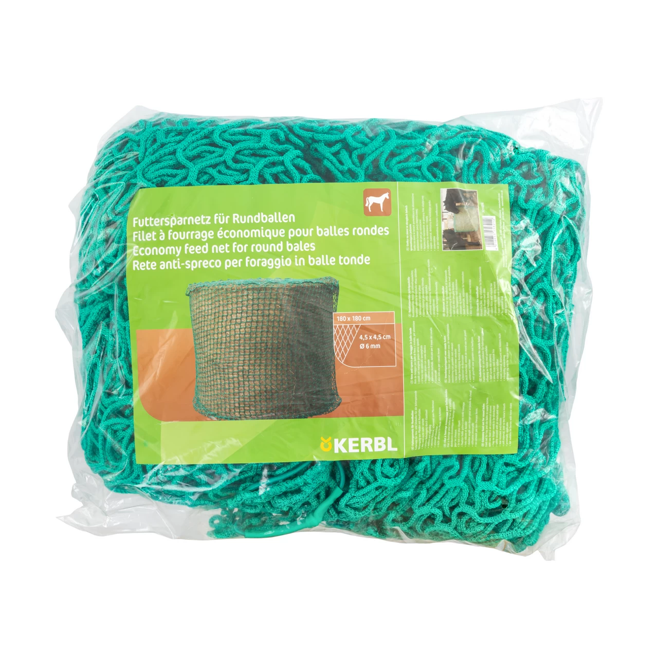 Rete per l'alimentazione dei cavalli, 180 × 180 cm