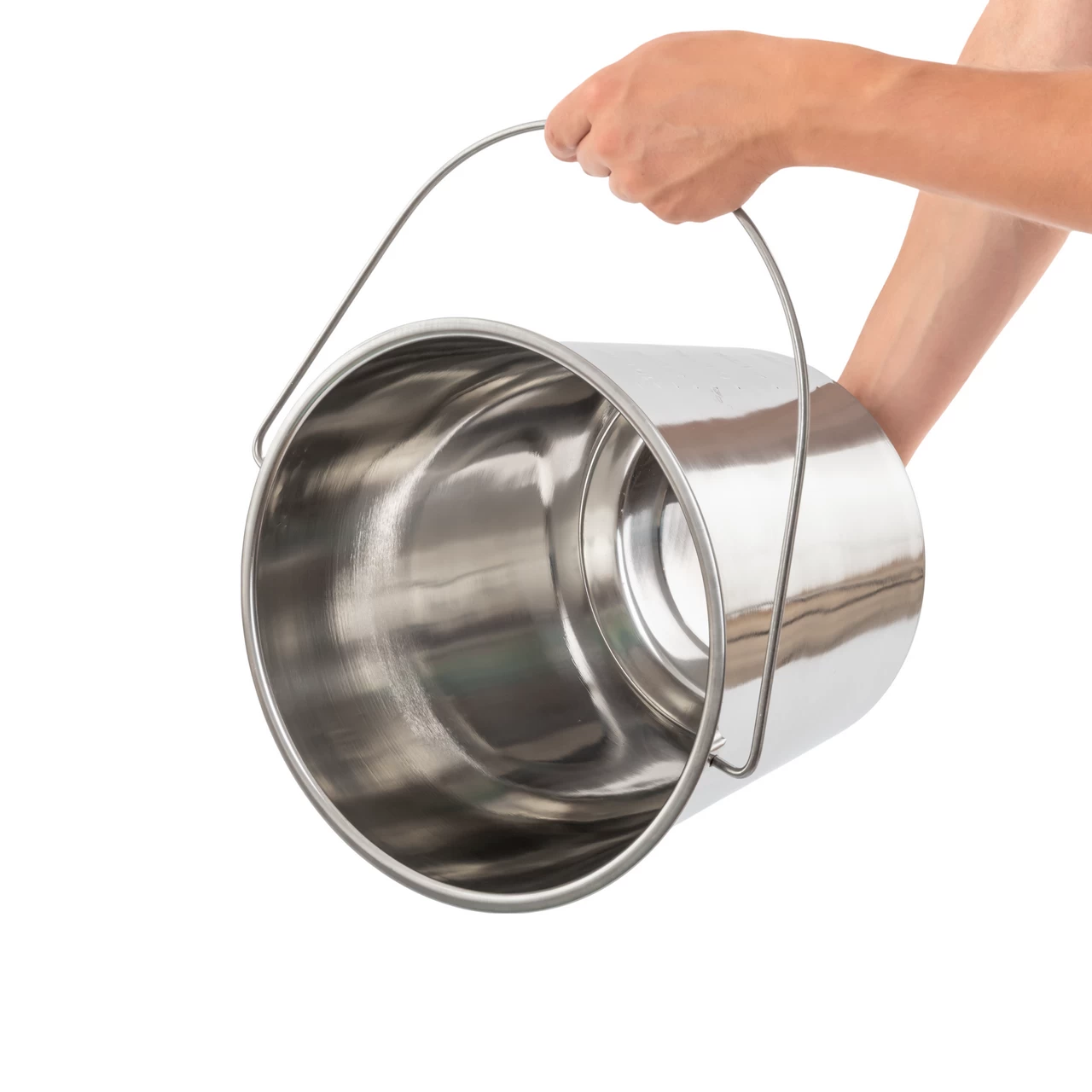 Secchio in acciaio, 12,3 litri