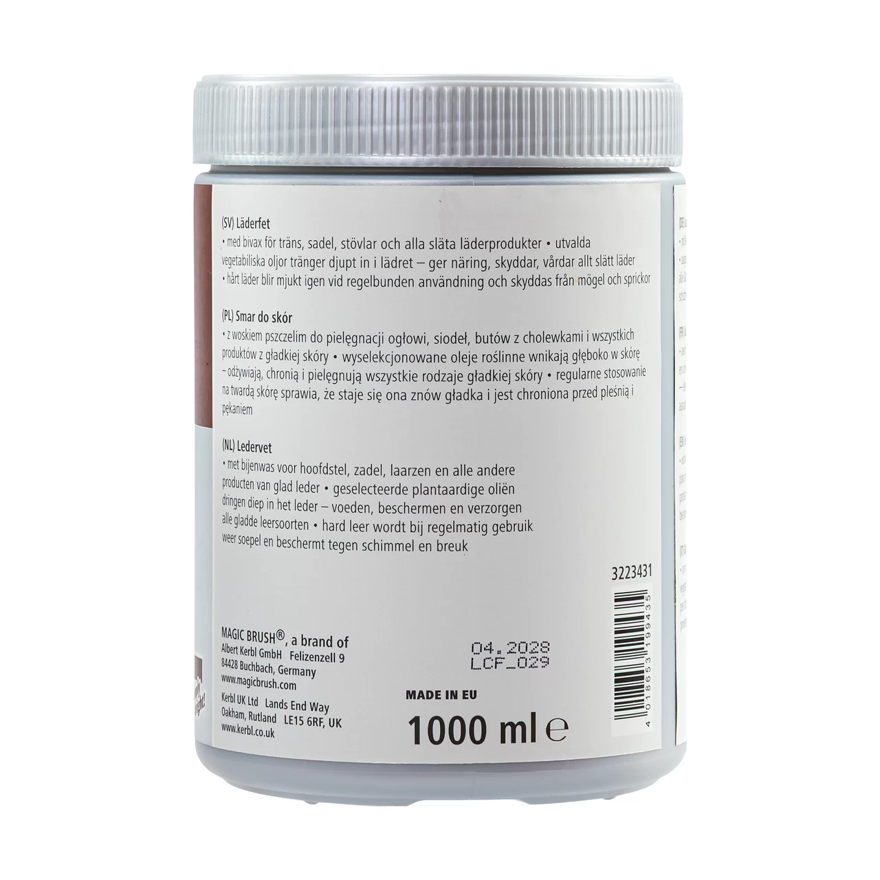 Pommata per la pelle, MagicBrush, 1000 ml