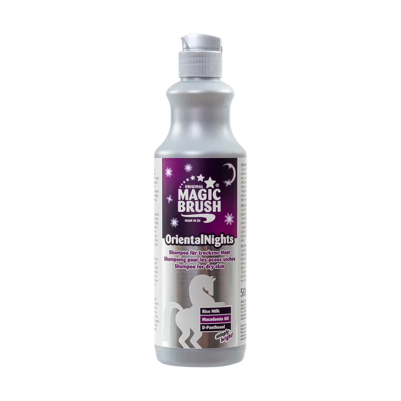 Shampoo per cavalli, profumo OrientalNights, MagicBrush, 500 ml