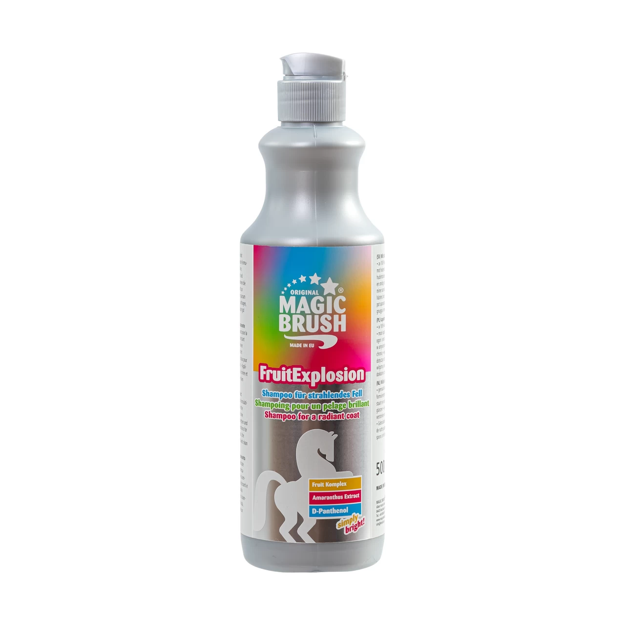 Shampoo per cavalli, profumo FruitExplosion, MagicBrush, 500 ml