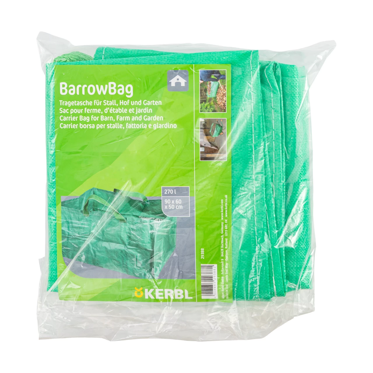 Sacco da giardinaggio, BarrowBag, 270 litri