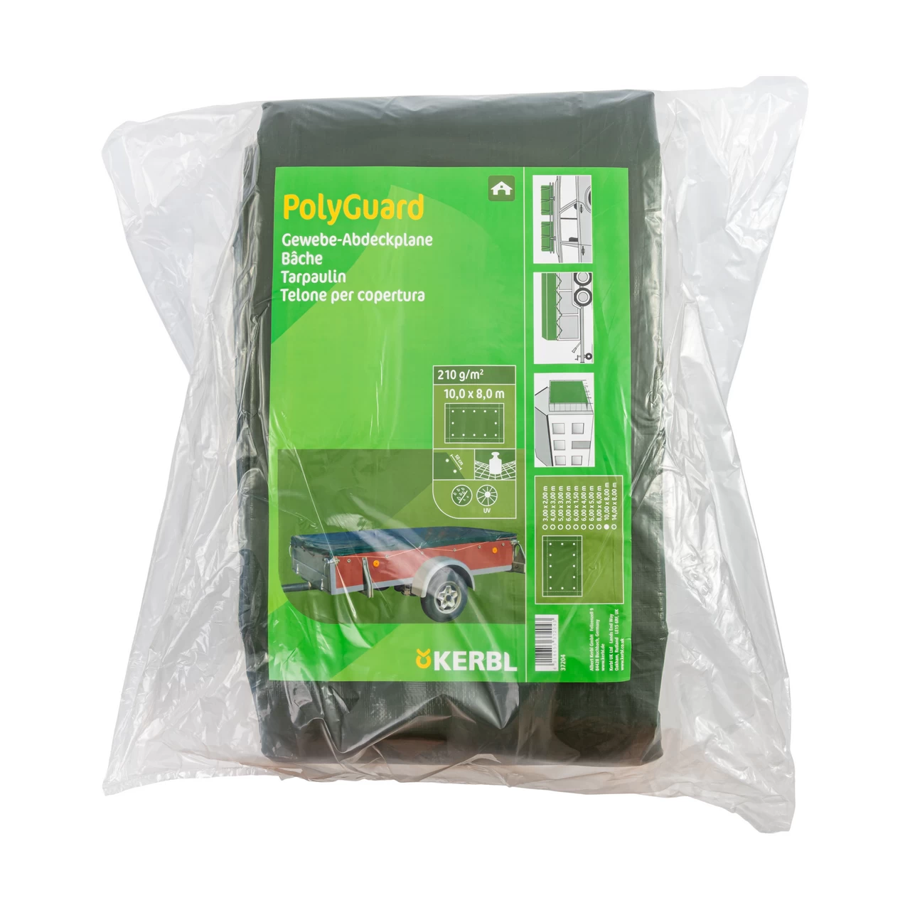 Telone di protezione, PolyGuard, 210 g/m², 10 × 8 m