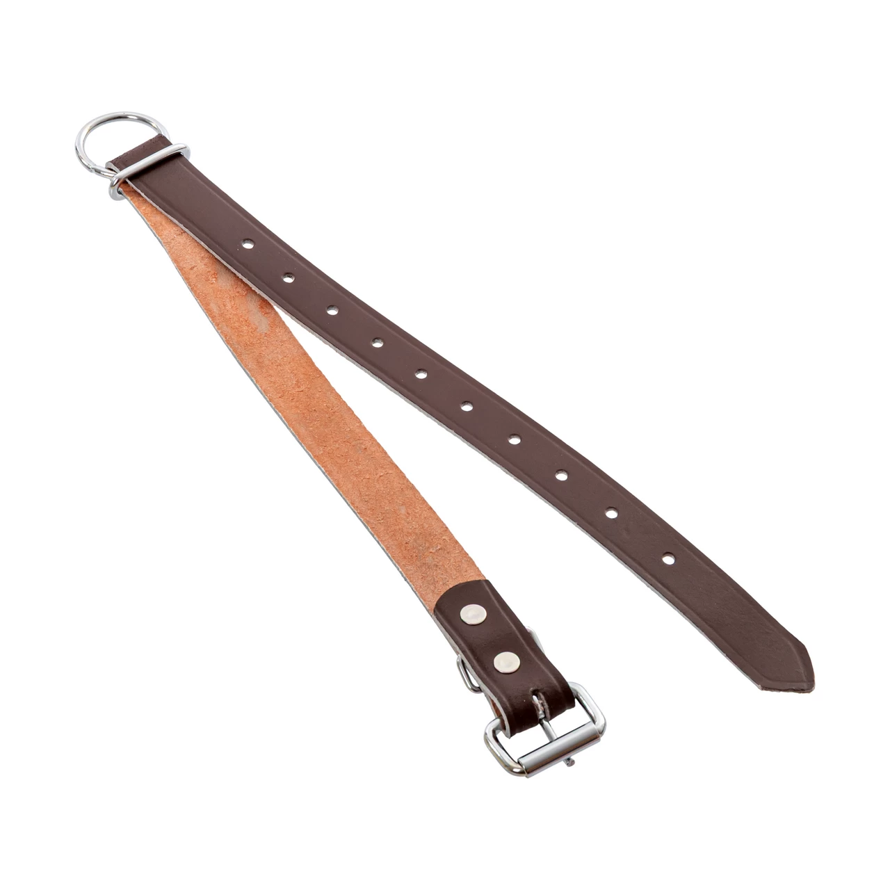 Collare per pecore e montoni, in pelle, 65 cm