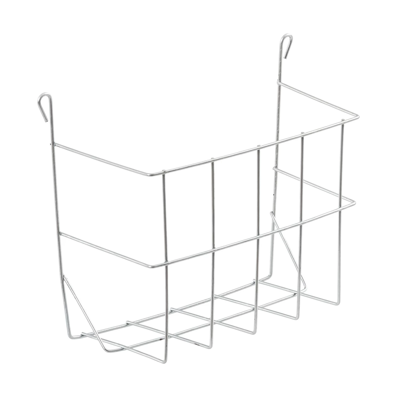 Mangiatoia metallica per conigli, 20 × 10 × 15 cm