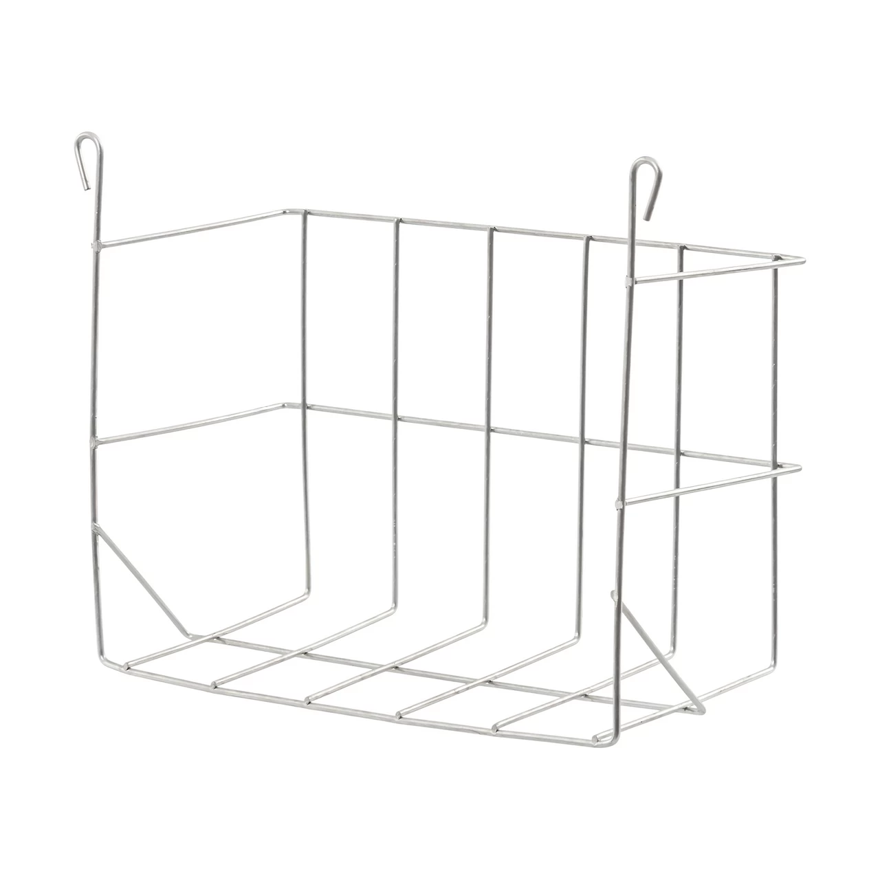 Mangiatoia metallica per conigli, 25 × 10 × 15 cm