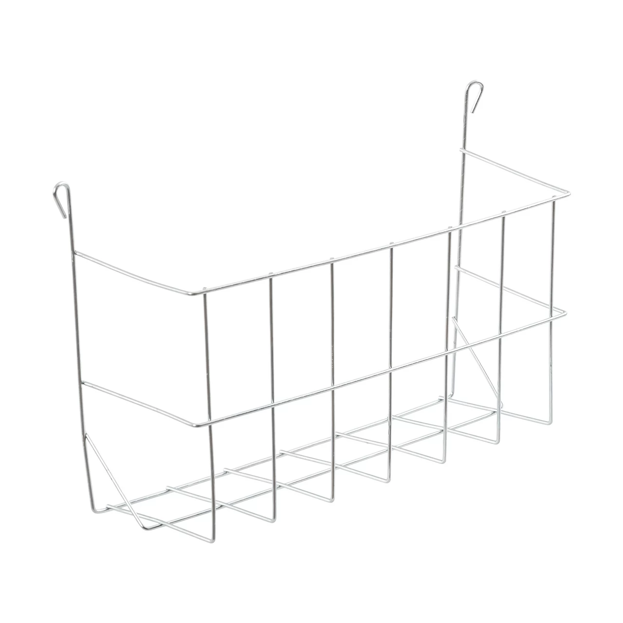 Mangiatoia metallica per conigli, 30 × 10 × 15 cm