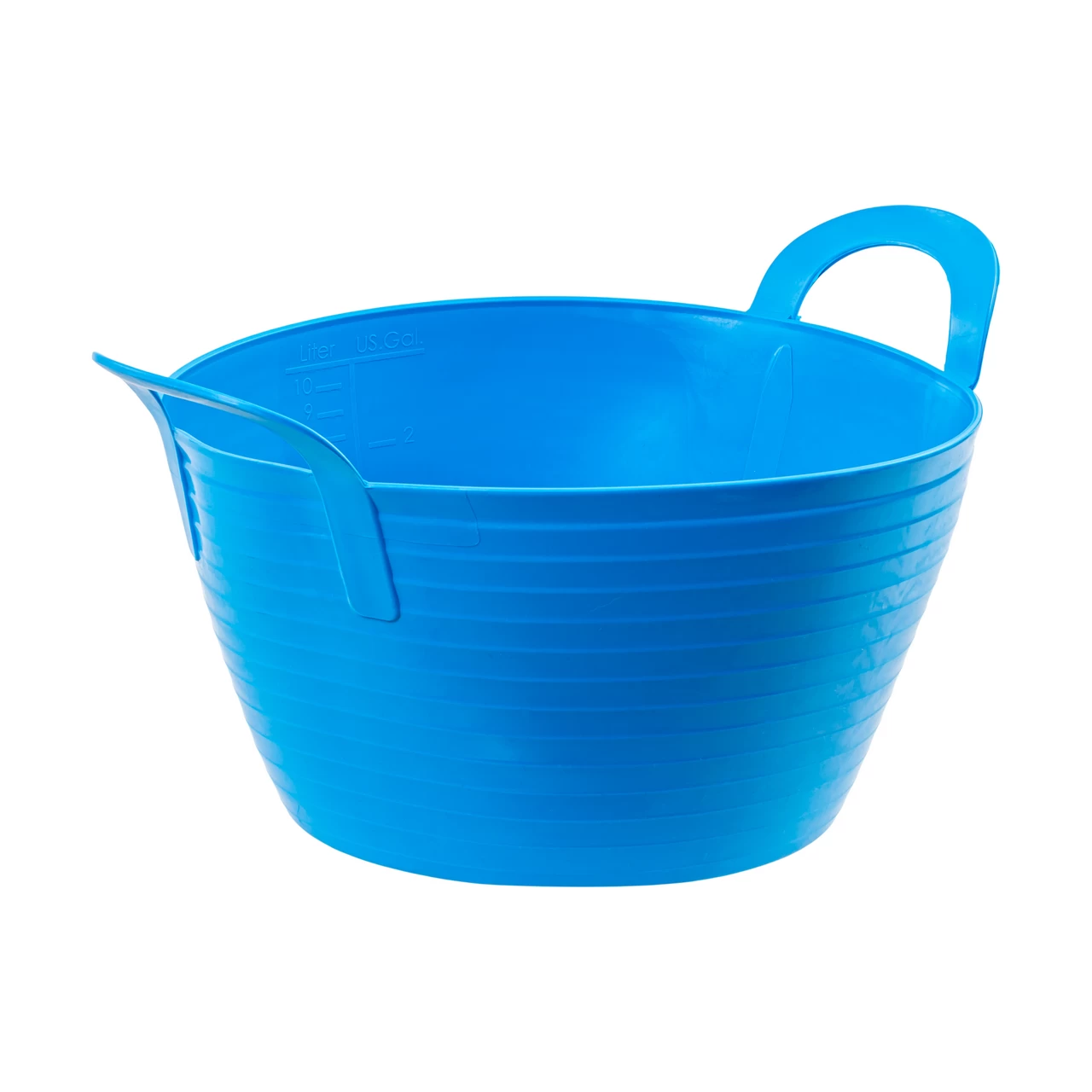 Secchio flessibile, in plastica, Flexbag, blu, 12 litri