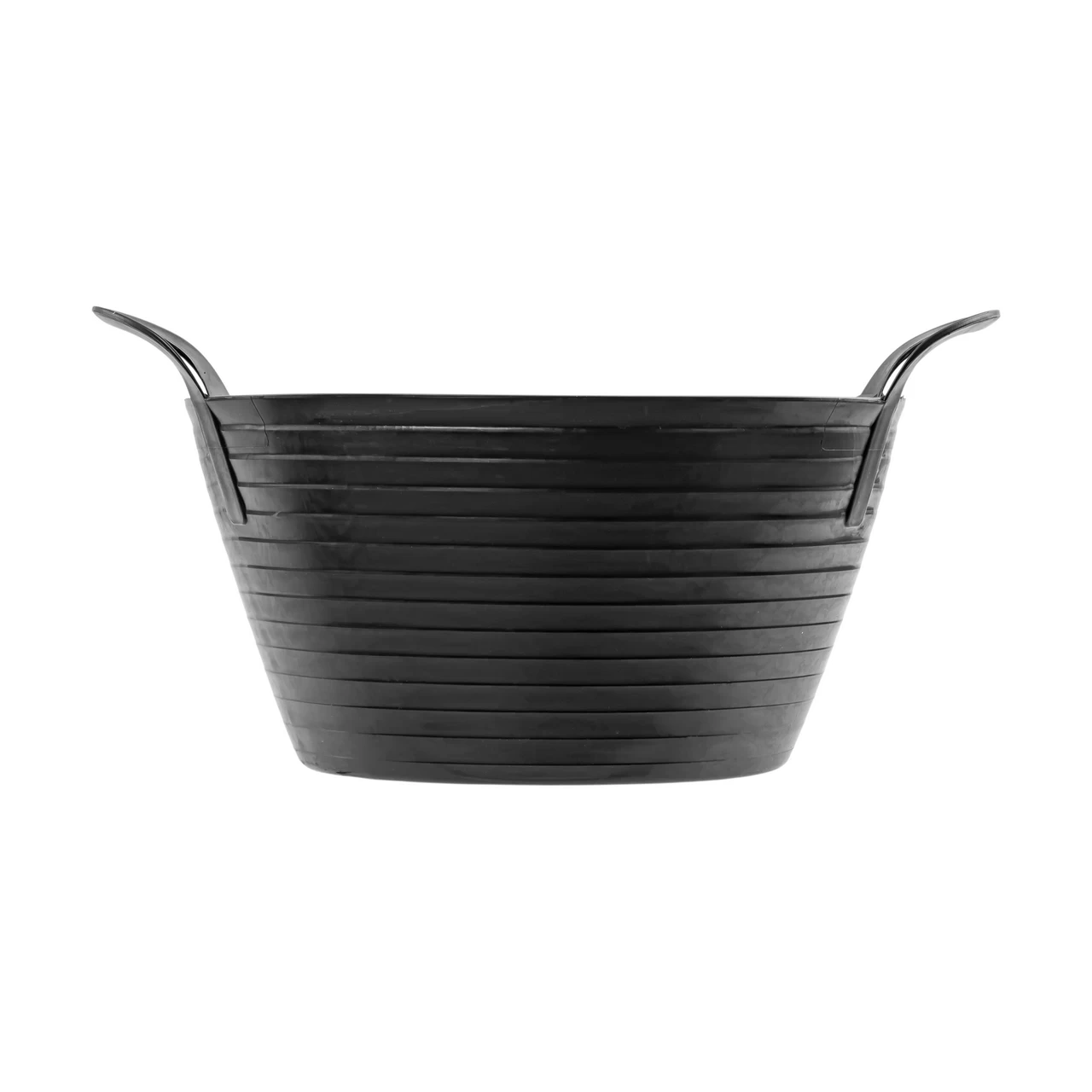 Secchio flessibile, in plastica, Flexbag, nero, 12 litri