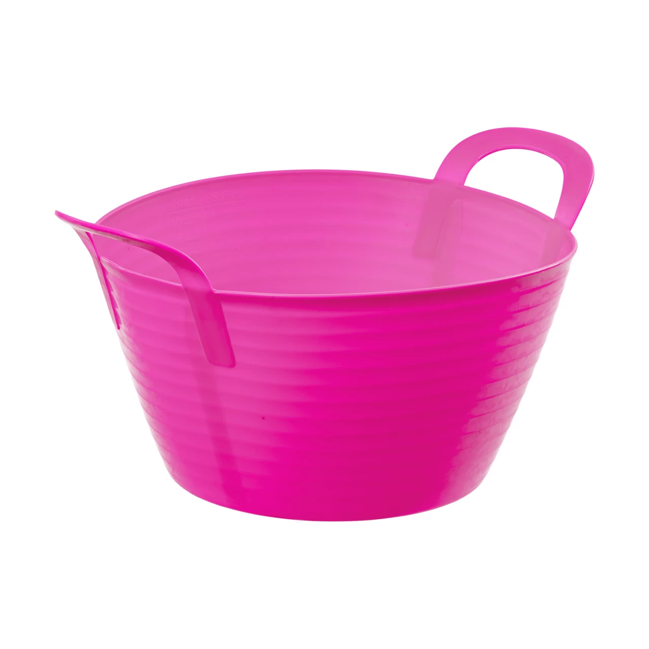 Secchio flessibile, in plastica, Flexbag, rosa, 12 litri