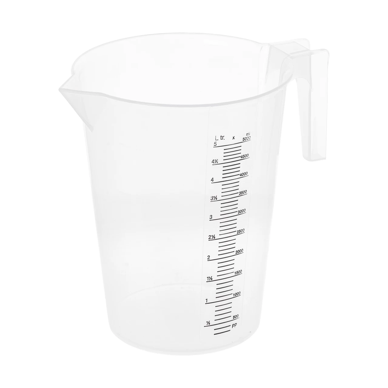 Caraffa, in plastica, 5 litri